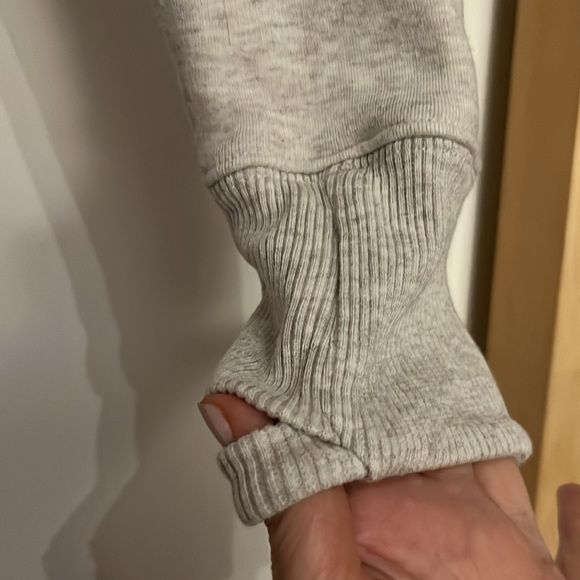 Athleta | Cozy Karma Twist Neck Sweatshirt | Toasted Brown Heather | Size S - Picture 8 of 15